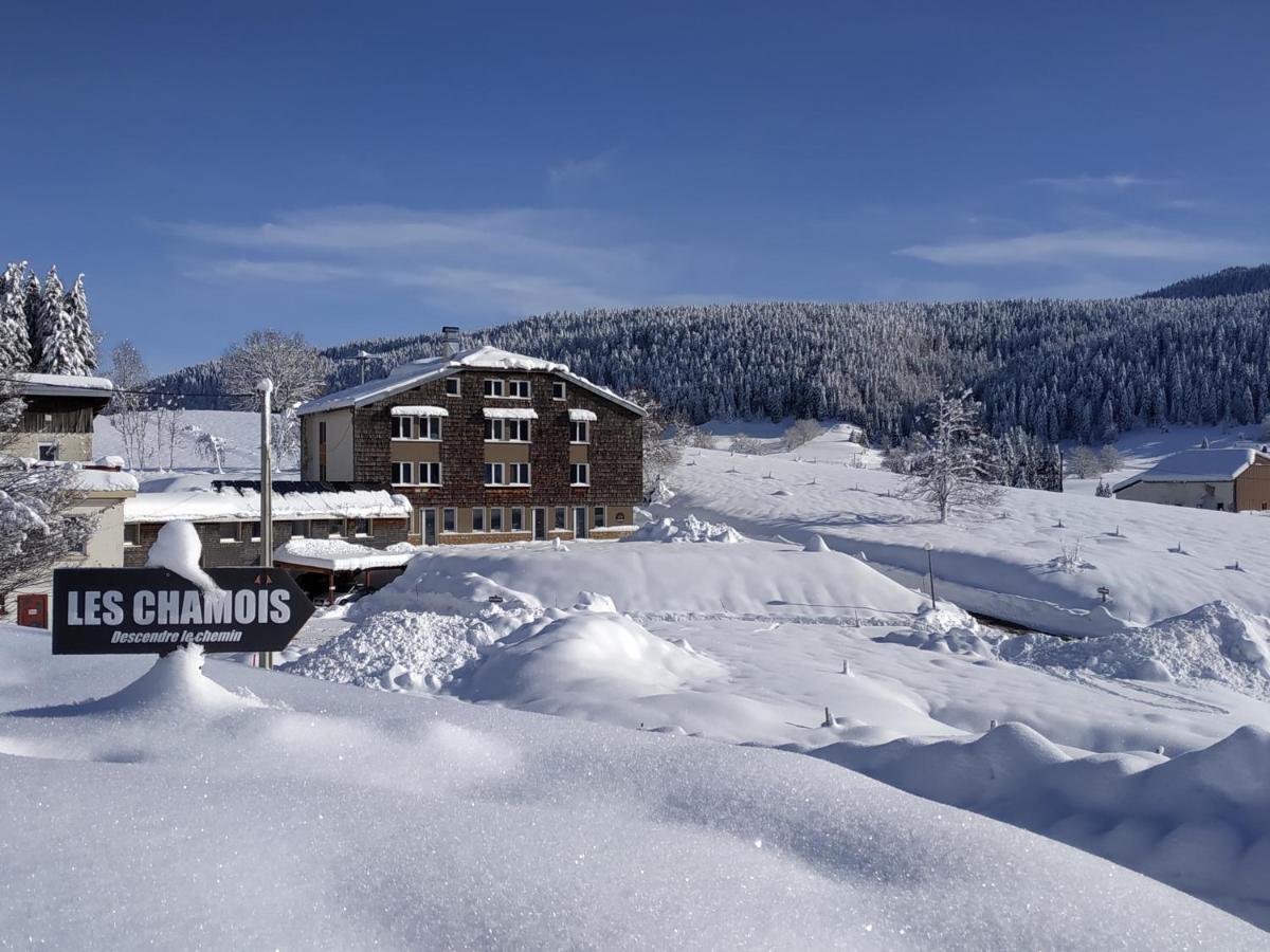 Les Chamois Lägenhet Lajoux Exteriör bild