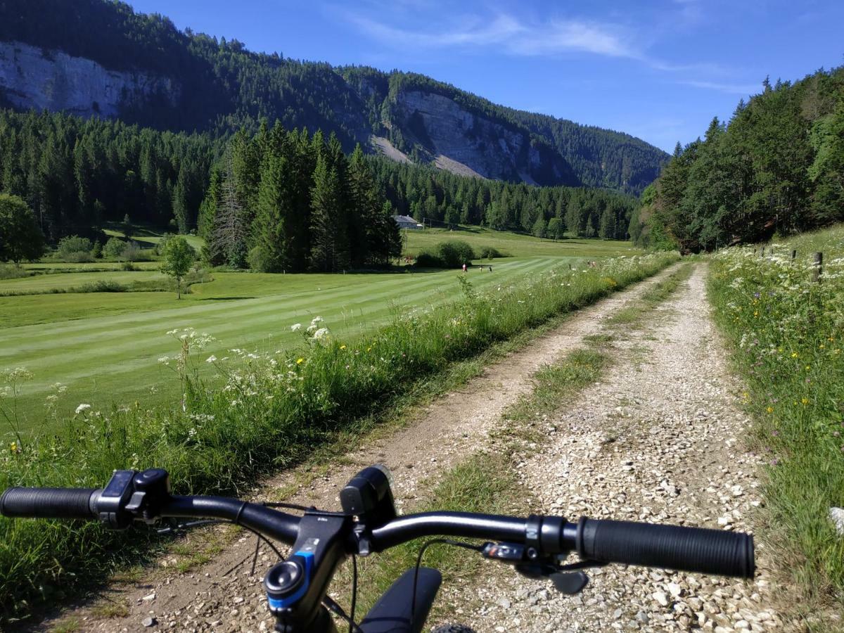 Les Chamois Lägenhet Lajoux Exteriör bild